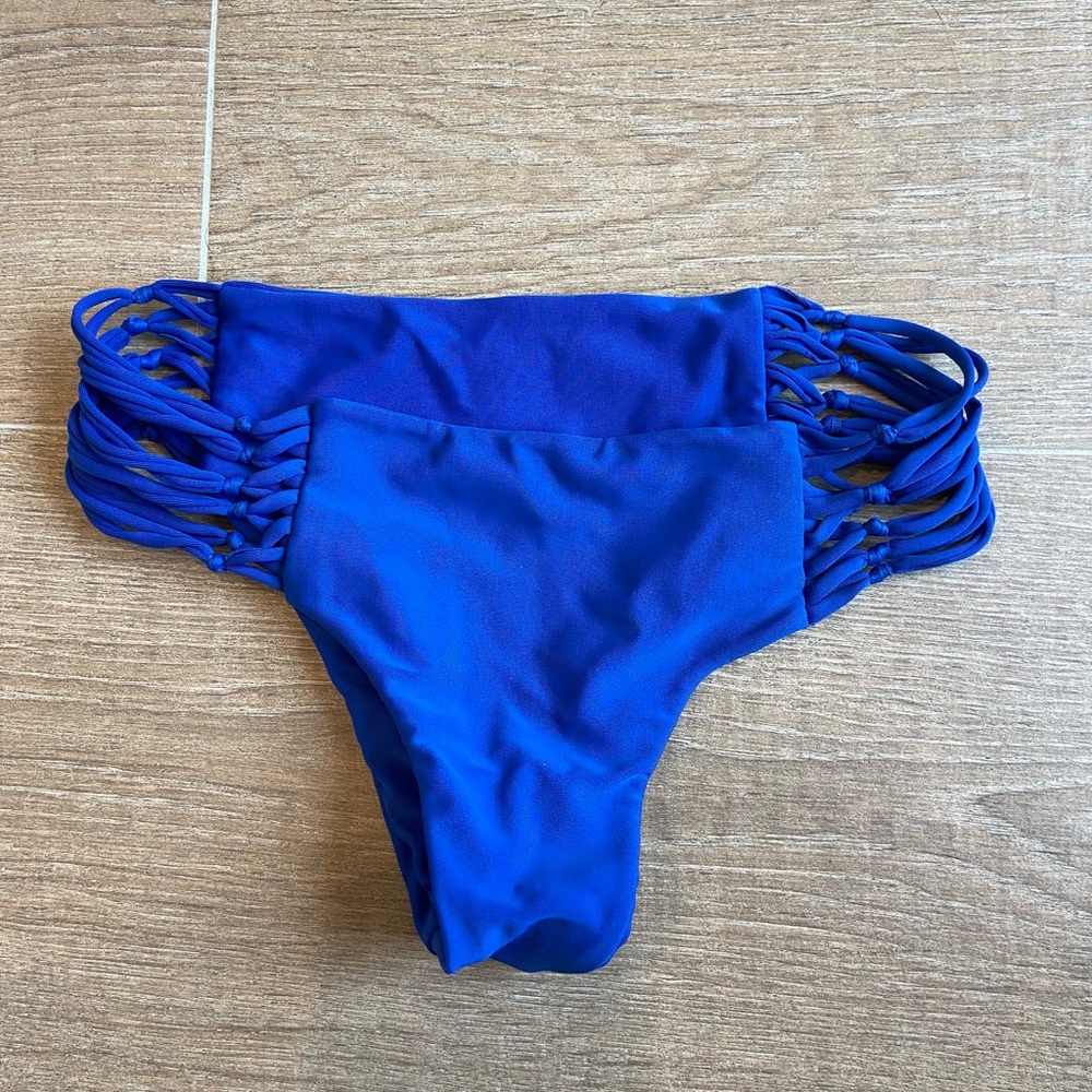 Mikoh Blue Strappy Bottom